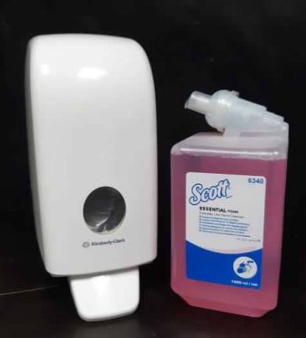 סבון קצף 1000 מ"ל מתאים למתקן קימברלי