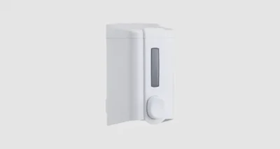 דיספנסר לסבון נוזלי 1 ליטר פלסטיק לבן